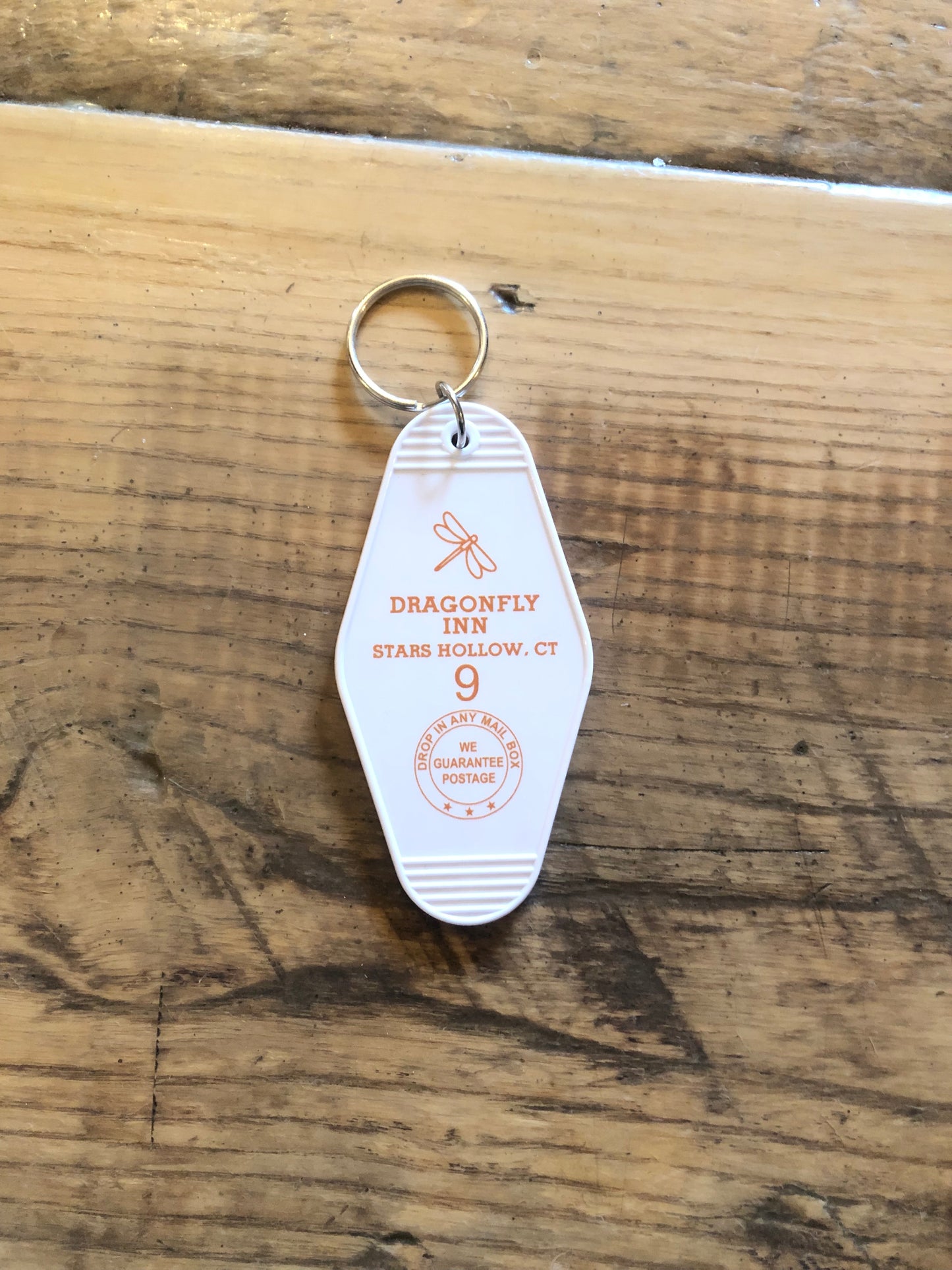 Key Chain - retro motel key style