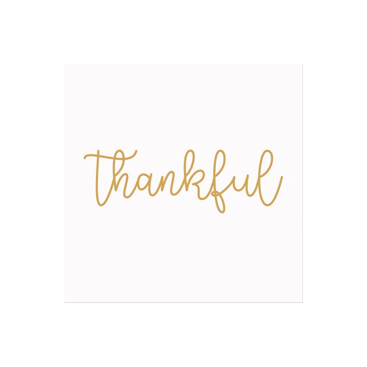 Thankful Paper Cocktail Napkins