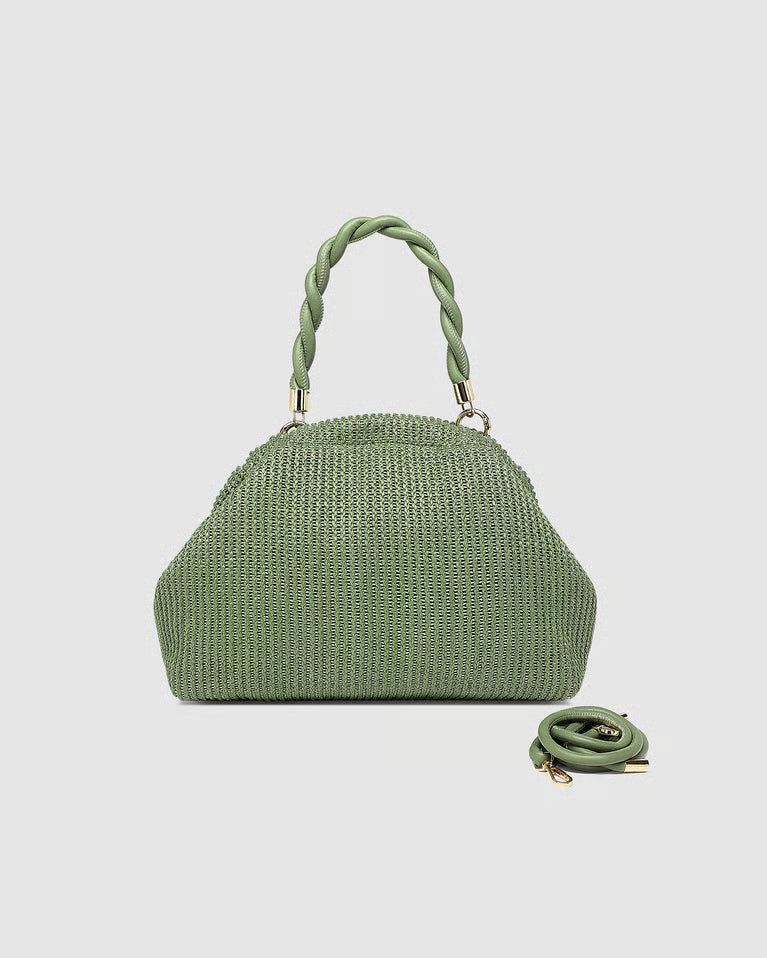 Lotus Sage Green Purse Louenhide