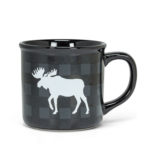 Plaid Canadiana Mugs
