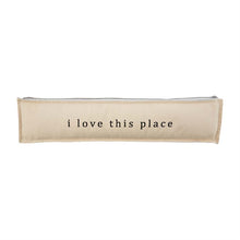 Load image into Gallery viewer, I Love this Place and Home Sweet Home Long Pillows
