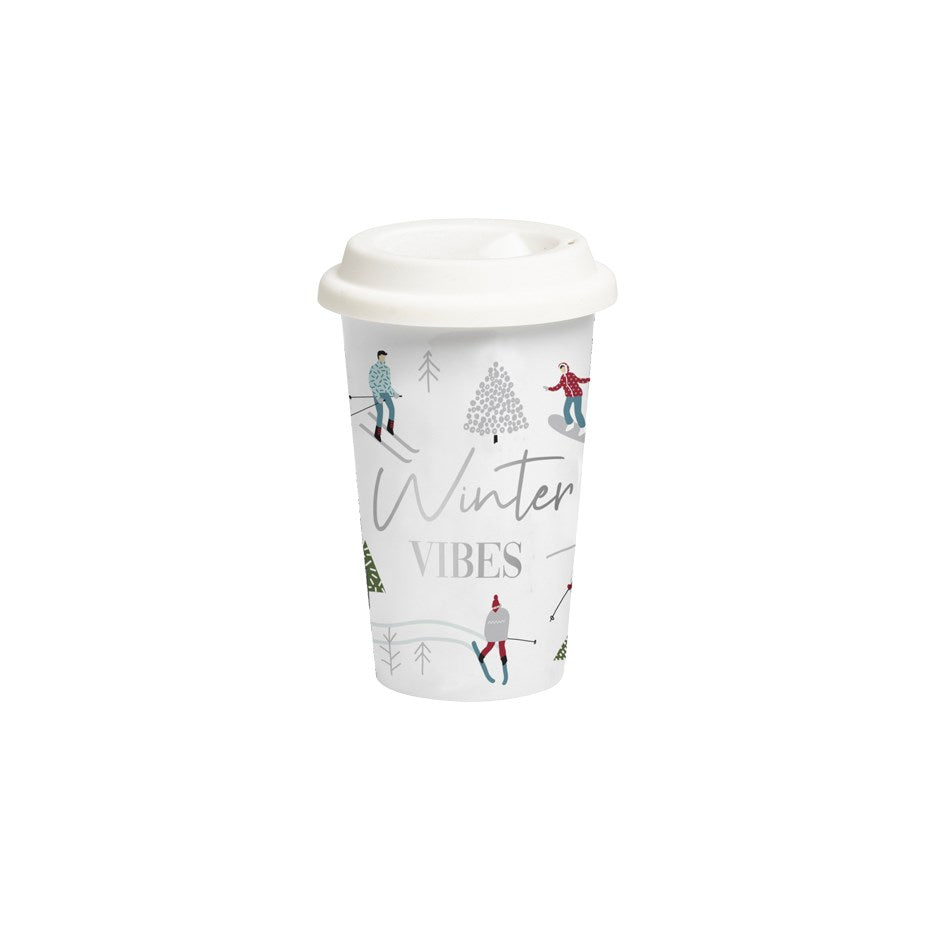 Winter Vibes Travel Mug