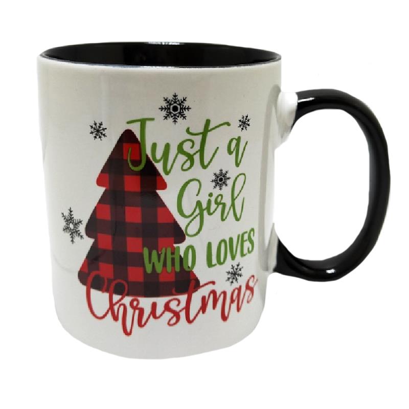 Just a Girl Who Loves Christmas Mug