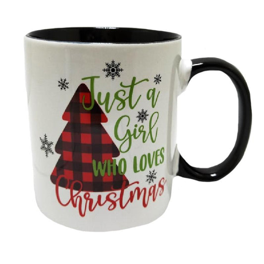 Just a Girl Who Loves Christmas Mug