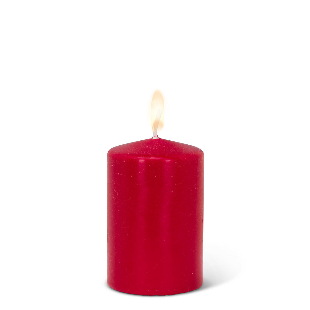 Small Slim Eco Candle Red