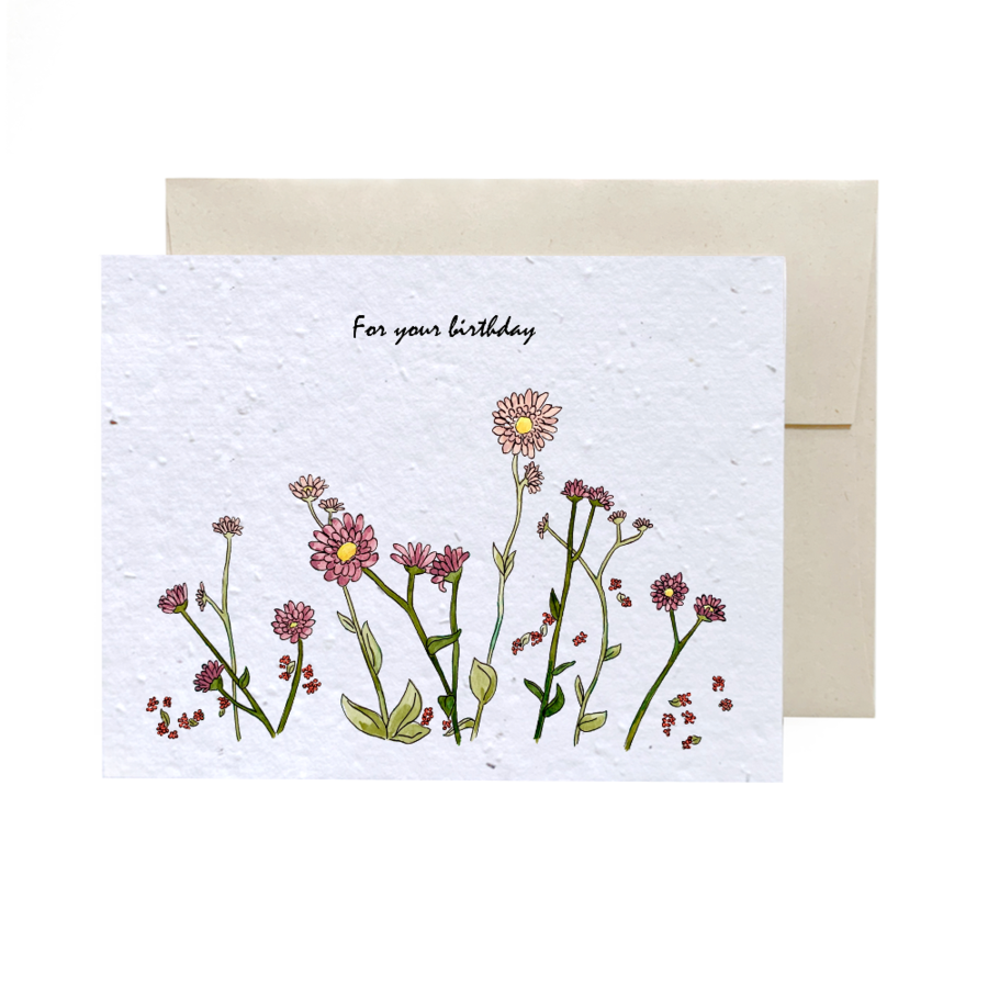 Seed Card - Birthday