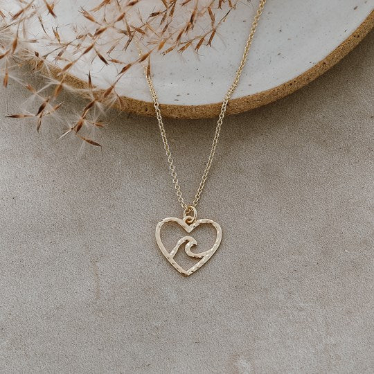 Beach Lover's Gold or Silver Necklace
