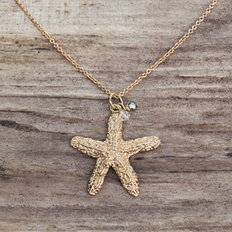Botanical Beach Pendant Necklace