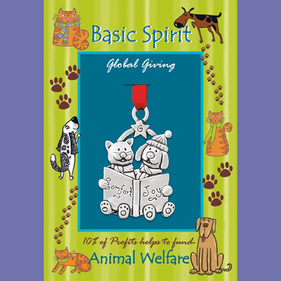Basic Spirit Pewter Christmas Ornaments