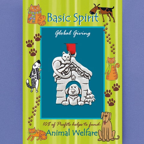 Basic Spirit Pewter Christmas Ornaments