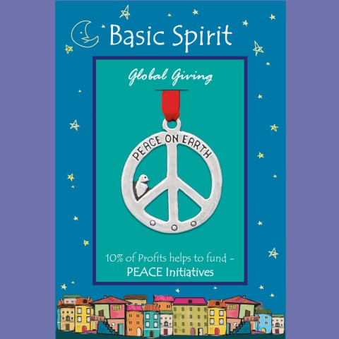 Basic Spirit Pewter Christmas Ornaments