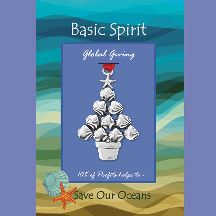 Basic Spirit Pewter Christmas Ornaments