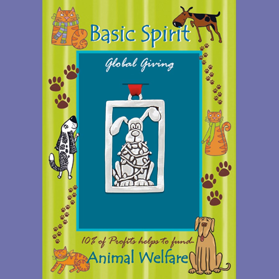 Basic Spirit Pewter Christmas Ornaments