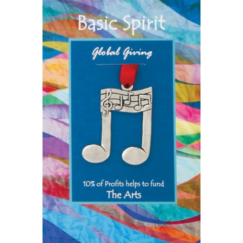 Basic Spirit Pewter Christmas Ornaments