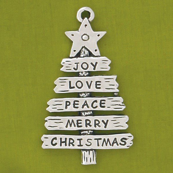 Basic Spirit Pewter Christmas Ornaments