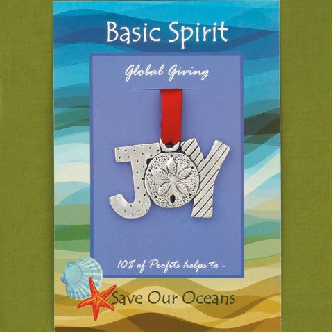 Basic Spirit Pewter Christmas Ornaments