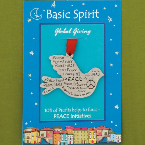 Basic Spirit Pewter Christmas Ornaments