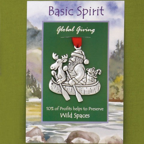 Basic Spirit Pewter Christmas Ornaments