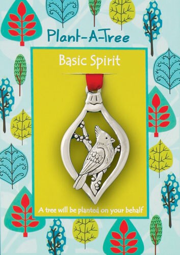 Basic Spirit Pewter Christmas Ornaments