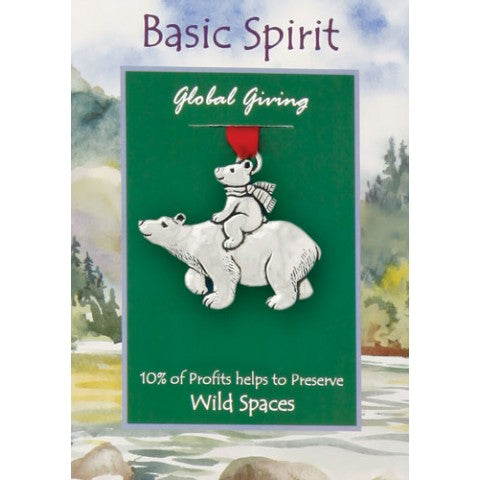 Basic Spirit Pewter Christmas Ornaments