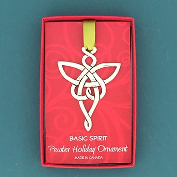 Basic Spirit Pewter Christmas Ornaments