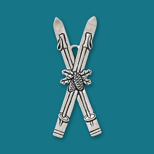 Basic Spirit Pewter Christmas Ornaments