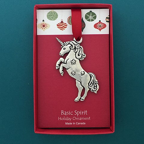 Basic Spirit Pewter Christmas Ornaments