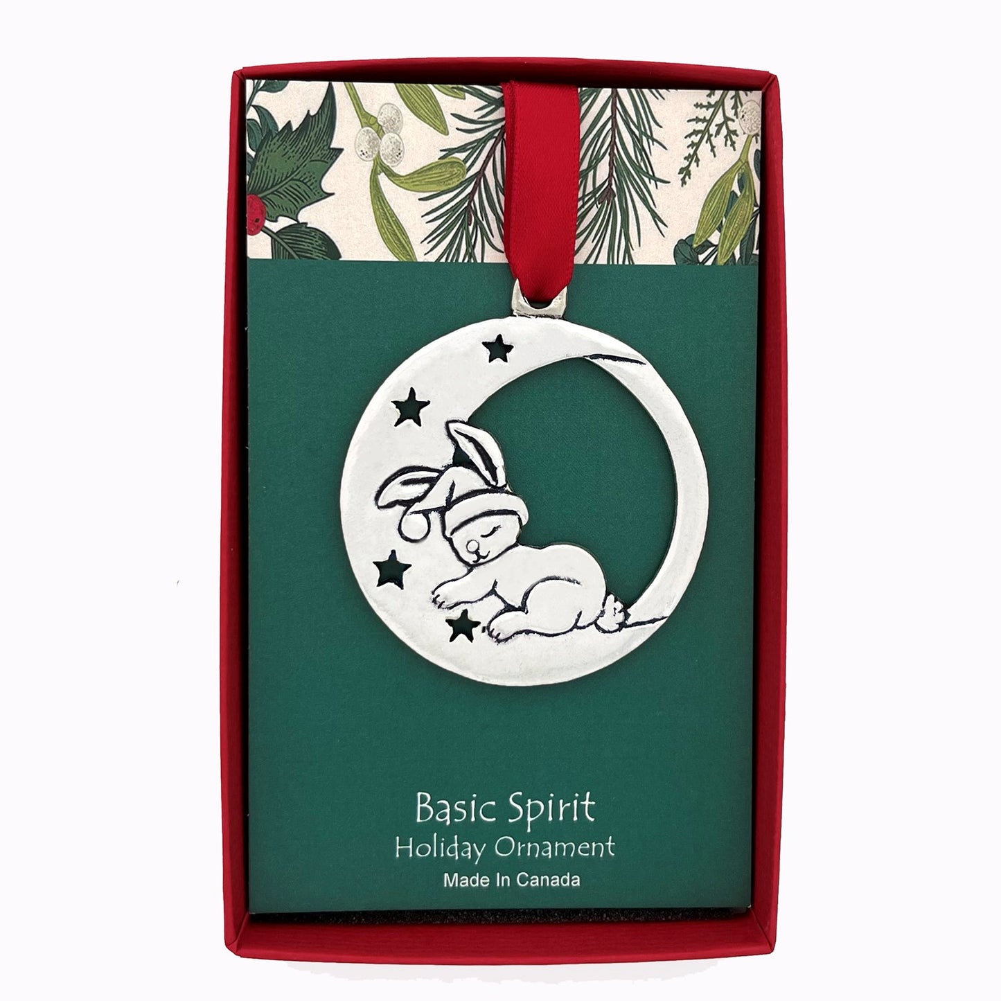 Basic Spirit Pewter Christmas Ornaments