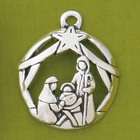 Basic Spirit Pewter Christmas Ornaments