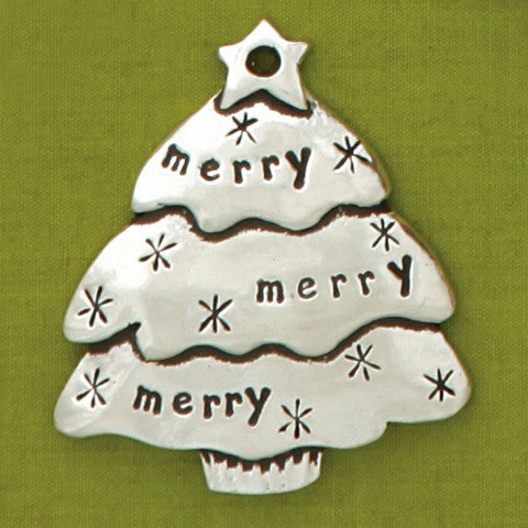 Basic Spirit Pewter Christmas Ornaments