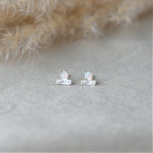 Load image into Gallery viewer, Destiny Opal &amp; Crystal Stud Earrings, Glee
