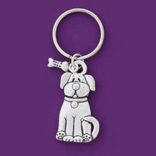 Load image into Gallery viewer, Pewter Keychain

