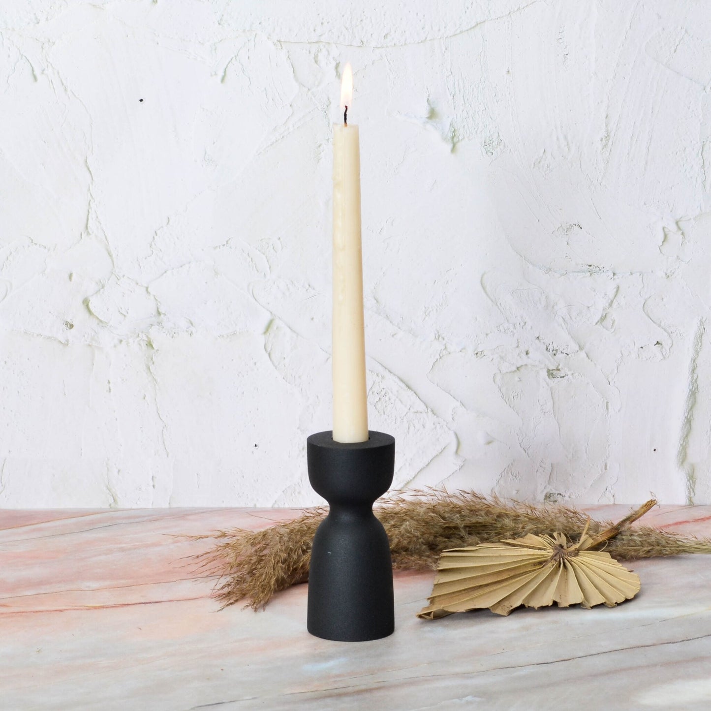 Ebony Candle Holder