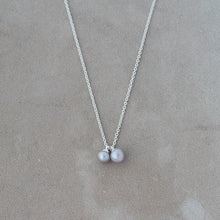 Load image into Gallery viewer, Double pearl friendship necklace
