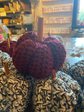 Load image into Gallery viewer, Crochet Pumpkins Medium
