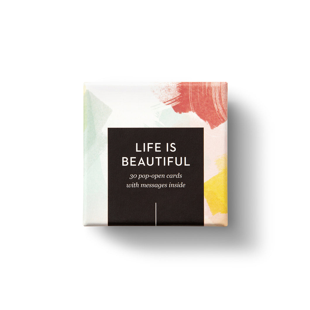 Life is Beautiful- Pop Open Cards Box of 30