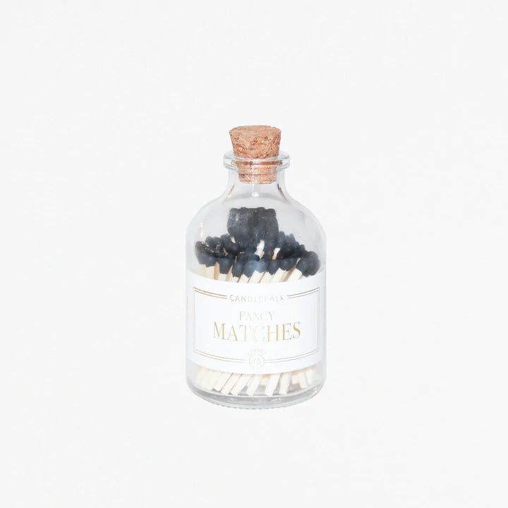 Colour Tipped Matches in Apothecary Jars