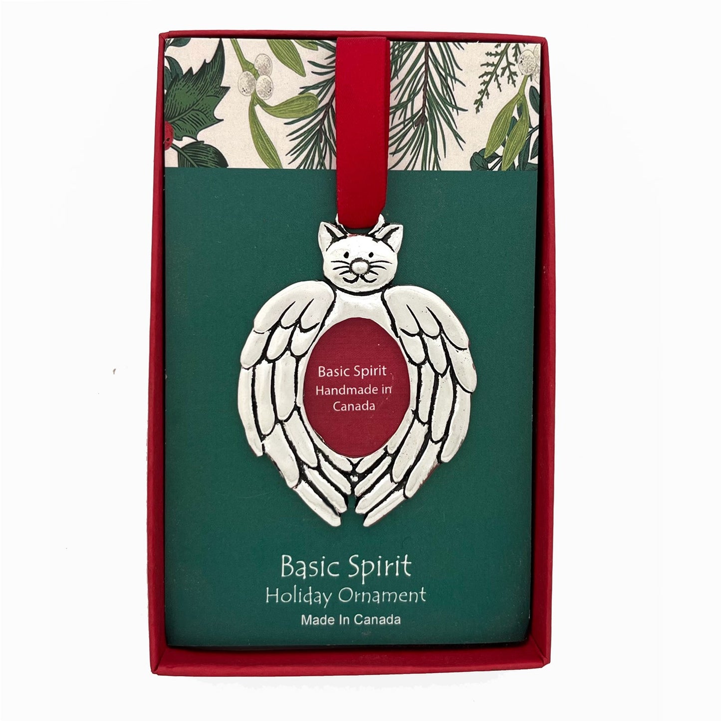 Basic Spirit Pewter Christmas Ornaments