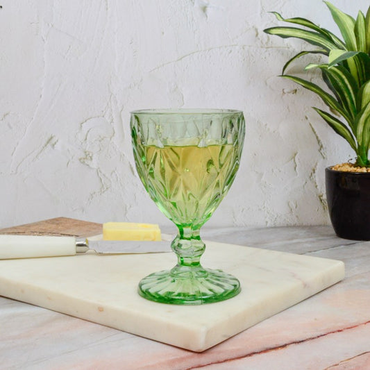 Peony Wine Goblets