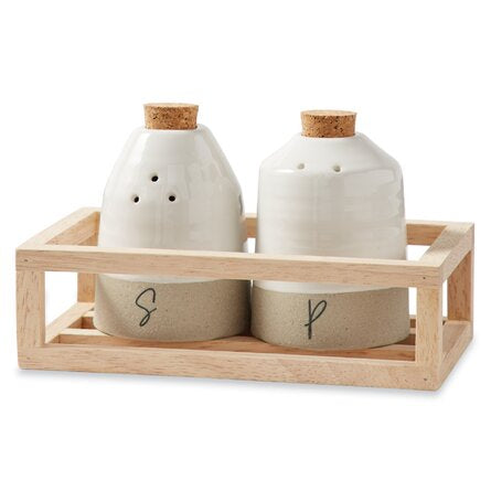 Salt & Pepper Set Pottery