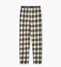Load image into Gallery viewer, Men&#39;s Cream Plaid Jersey Pants Hatley
