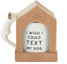 Load image into Gallery viewer, Dog &amp; Cat Handled mugs with sayings
