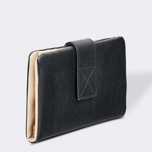Load image into Gallery viewer, Bailey Wallet Louenhide Black vegan leather
