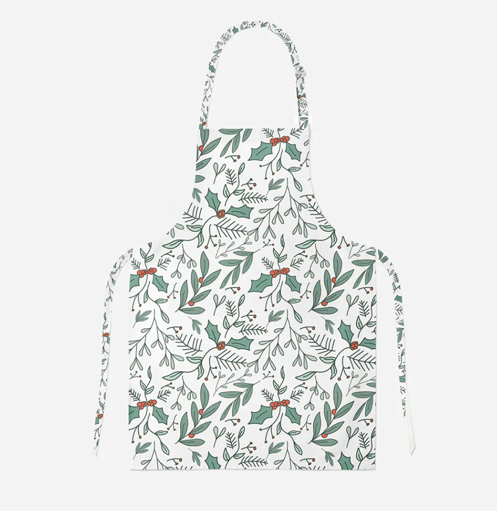 Christmas Print Apron