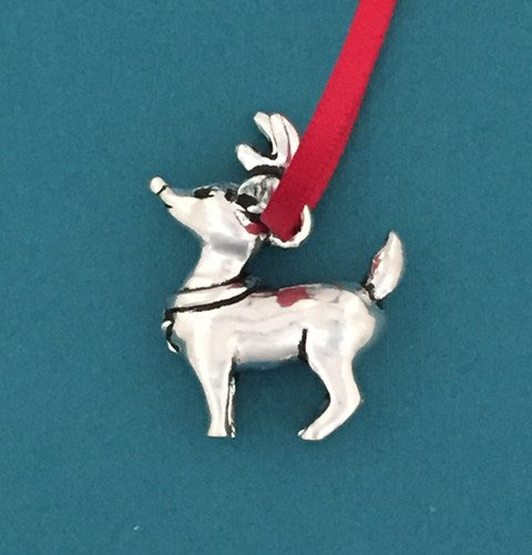 Basic Spirit Pewter Christmas Ornaments