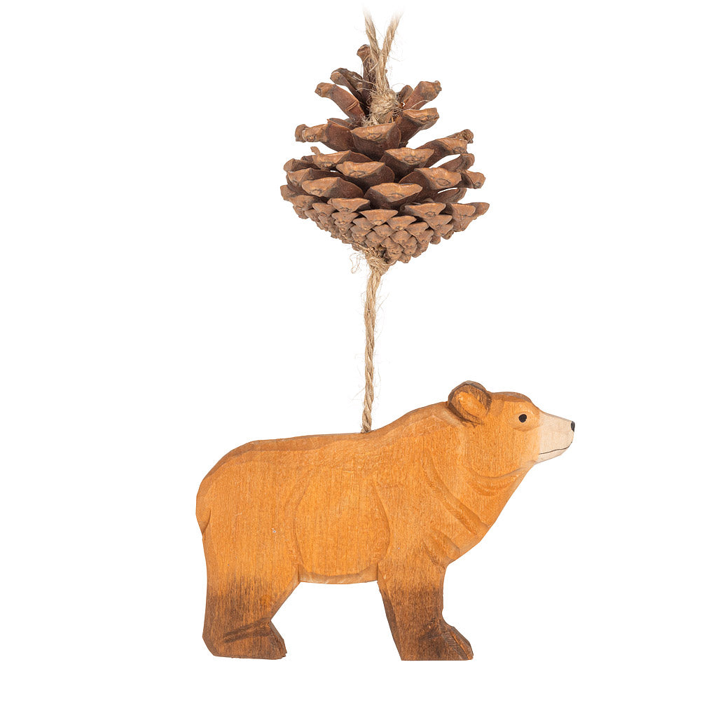 Bear & Pinecone Ornament