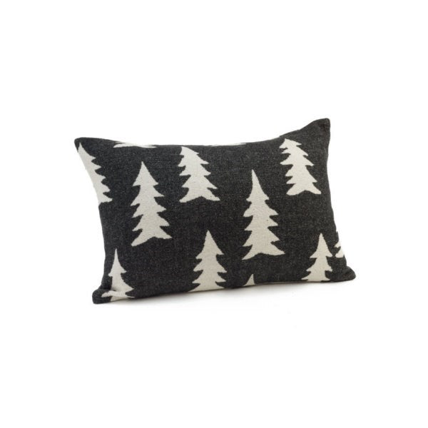 Black & White Reversible Pillow Trees