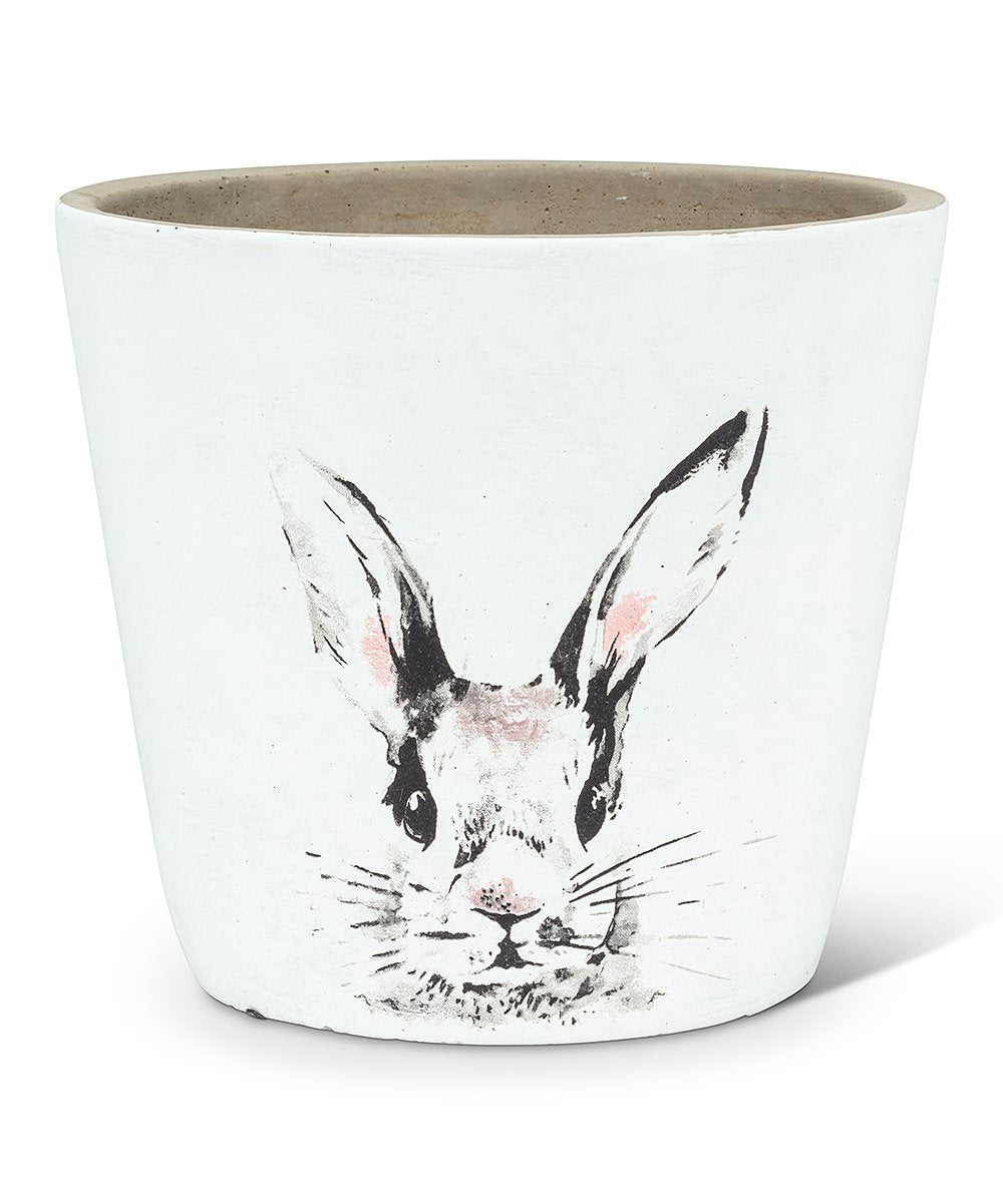 Cement Bunny Planter