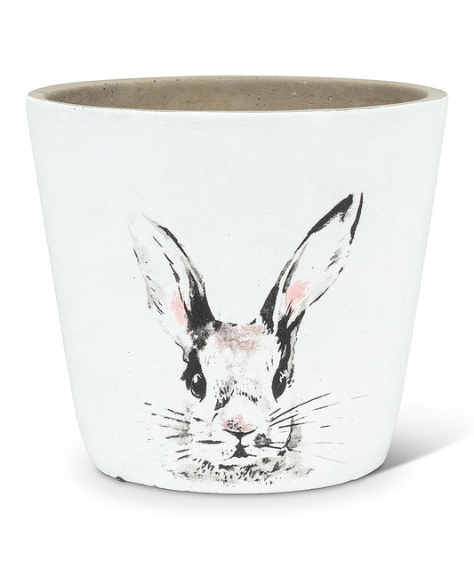 Cement Bunny Planter