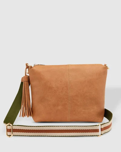 Daisy Stripe Crossbody Bag - Louenhide